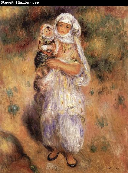 Pierre-Auguste Renoir Algerierin mit Kind